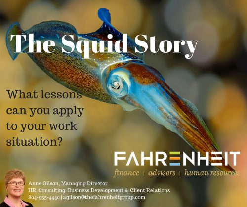 The Squid Story: What Lessons Can you Apply to your Work Situation?