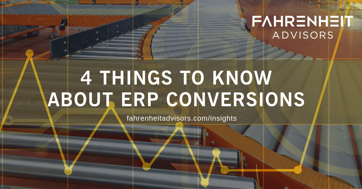 ERP conversions