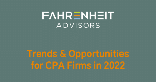 CPA Firm Trends | Sales Transformation | Fahrenheit Advisors