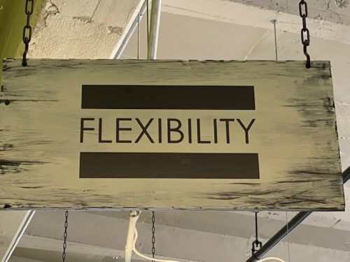 Flexibility Sign