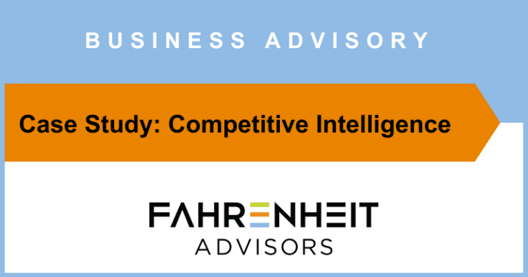 Case Study | Advisory | Fahrenheit Advisors