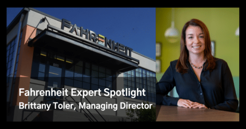 Fahrenheit Business & Sales Advisory Expert Spotlight: Brittany Toler