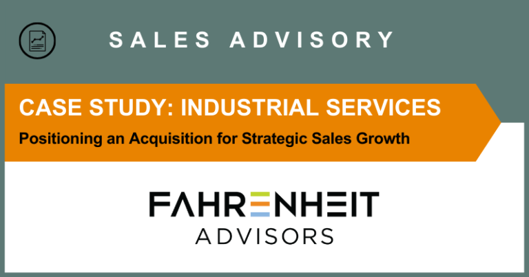 Case Study Sales Advisory GraphicFor Industrial Services