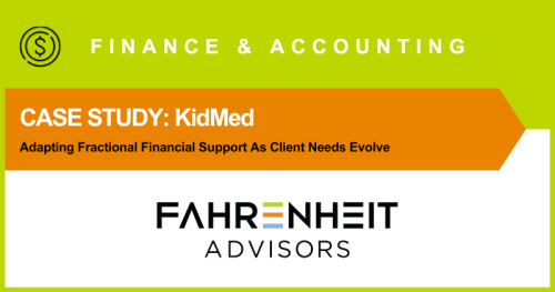 CASE STUDY: Adapting Fractional Financial Support As Client Needs Evolve